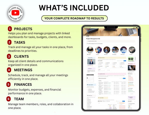 Project Management Notion Planner