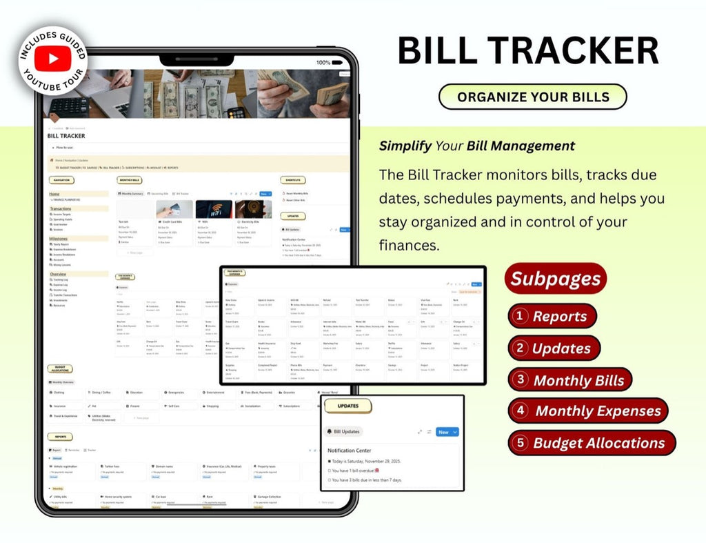 Budget Notion Template